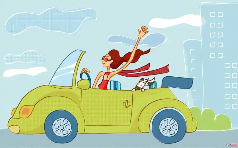 矢量时尚女孩精美宽屏壁纸 第02辑