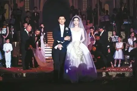 明星婚礼费用如狭跏和吴奇隆的婚礼也是豪气,婚礼的主题是让两人