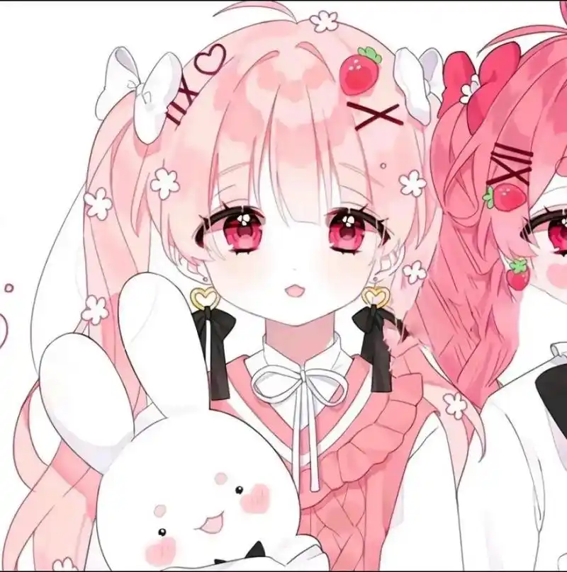 动漫闺蜜头像来了#超可爱#想要更多下期发第二弹~ - 抖音