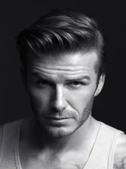 贝克汉姆大背头帅炸天 有品味的男士都在梳大背头