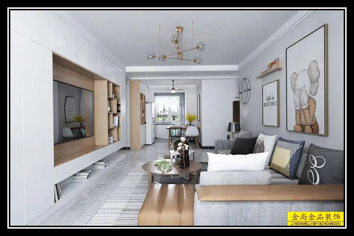 绿城兰园125平装修效果图