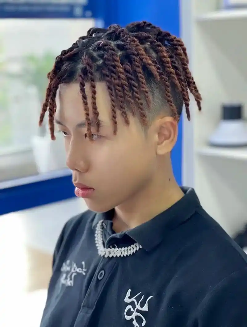 脏辫 #美式脏辫 #barbershop # - 抖音