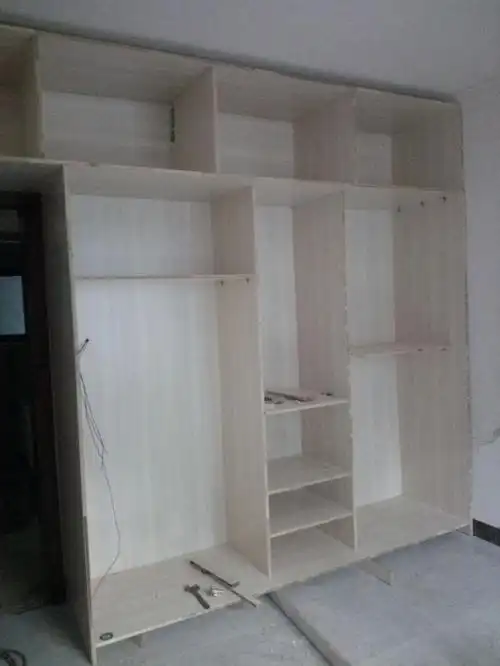 看到网上那些大神自己做衣柜自己也开始动手衣柜图片