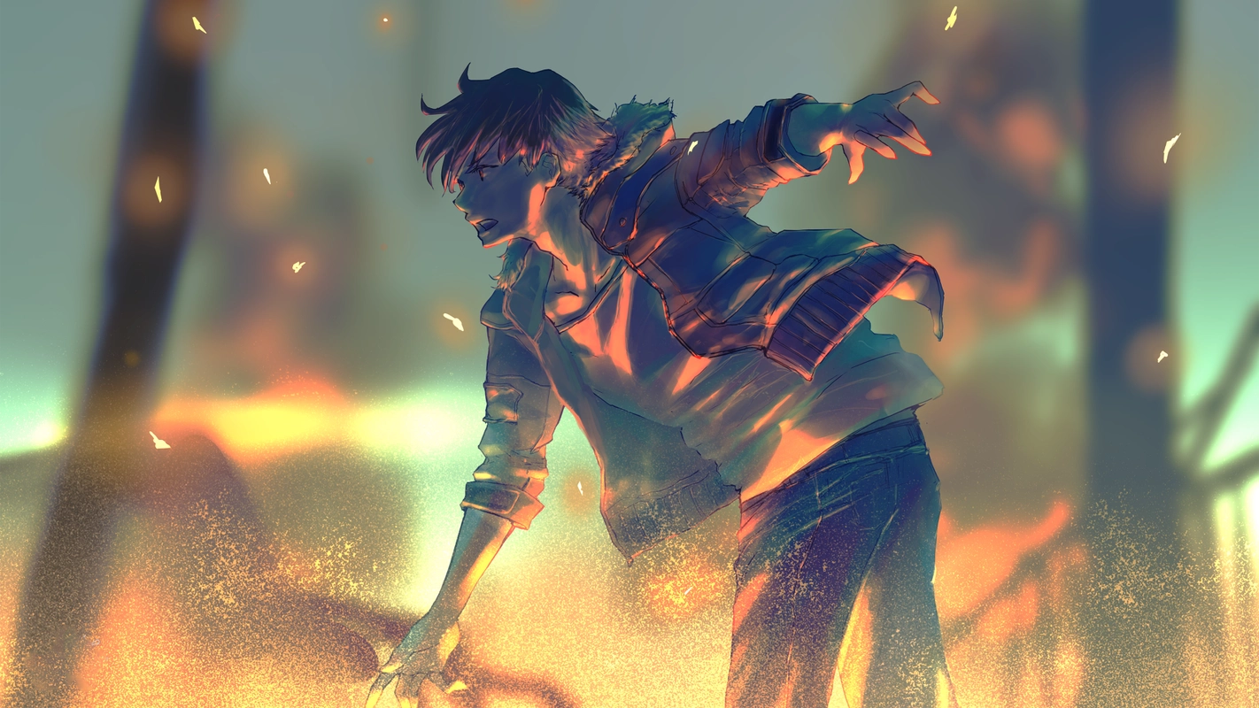 清新卡通动漫同人cg高清宽屏桌面壁纸