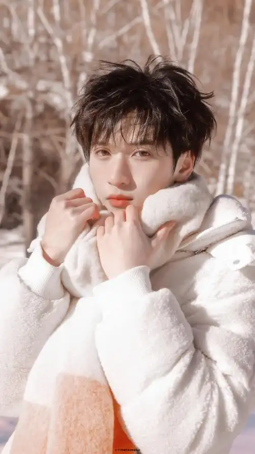 严浩翔雪地自拍