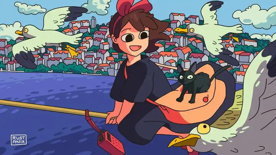 『平板壁纸』别样的宫崎骏动漫 - 华为 matepad 11分享交流 花粉俱乐