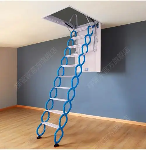 梯管家上门安装电动楼梯阁楼伸缩楼梯全自动升降梯折叠遥控阁楼楼梯