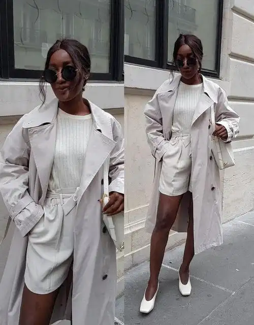 皮肤黑穿什么颜色的衣服好看?黑肤小姐姐的秋冬穿搭示范,超好看