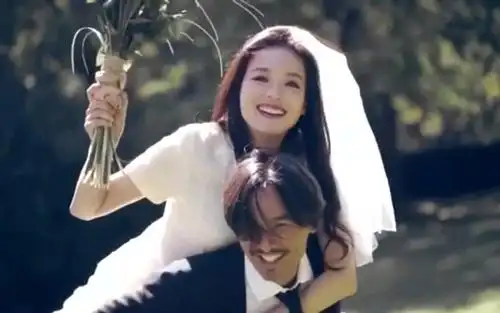 舒淇和冯德伦的婚纱照,真的好好看