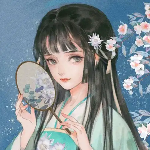 绝美古风女头 手绘头像插画分享