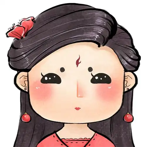 白凤九&东华两枚小头像_十蓝-站酷zcool