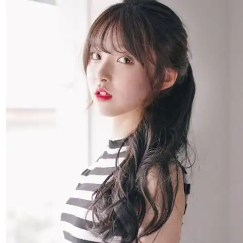 发型|马尾|刘海_新浪新闻