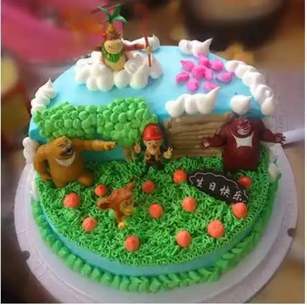 成年儿子生日蛋糕图片