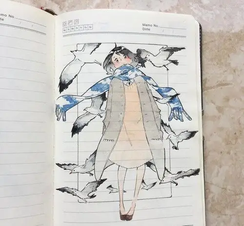 绘画少女运气不会太差丨ikedda