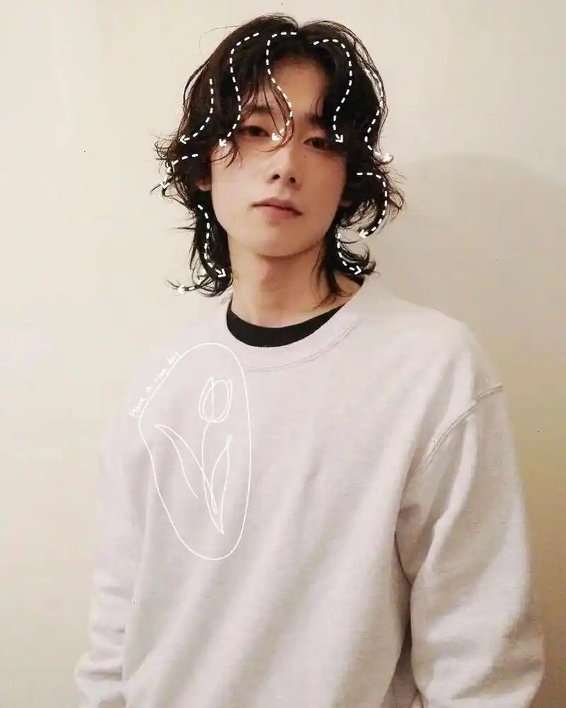 男士日系风烫发发型推荐!烫一次美半年!