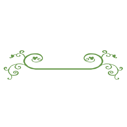 绿色手绘时尚藤蔓分割线图片