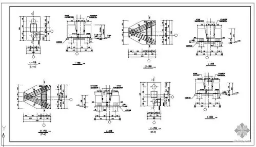 [分享]桩基承台配筋详图资料免费下载