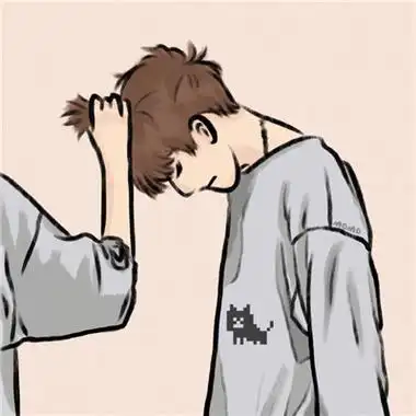 很萌的动漫情头一人一半