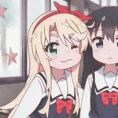 高清2021最火闺蜜头像动漫图片