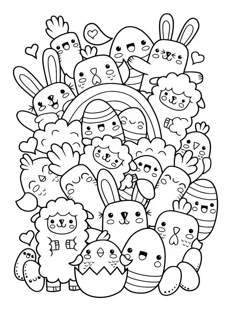 高清涂色卡.适合小班以上小朋友的效果图来咯#线稿图 #儿童教 - 抖音