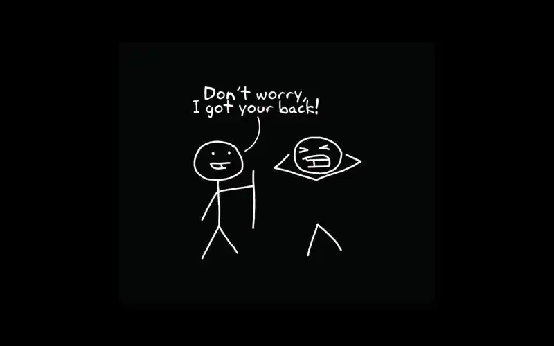 个性黑色电脑壁纸