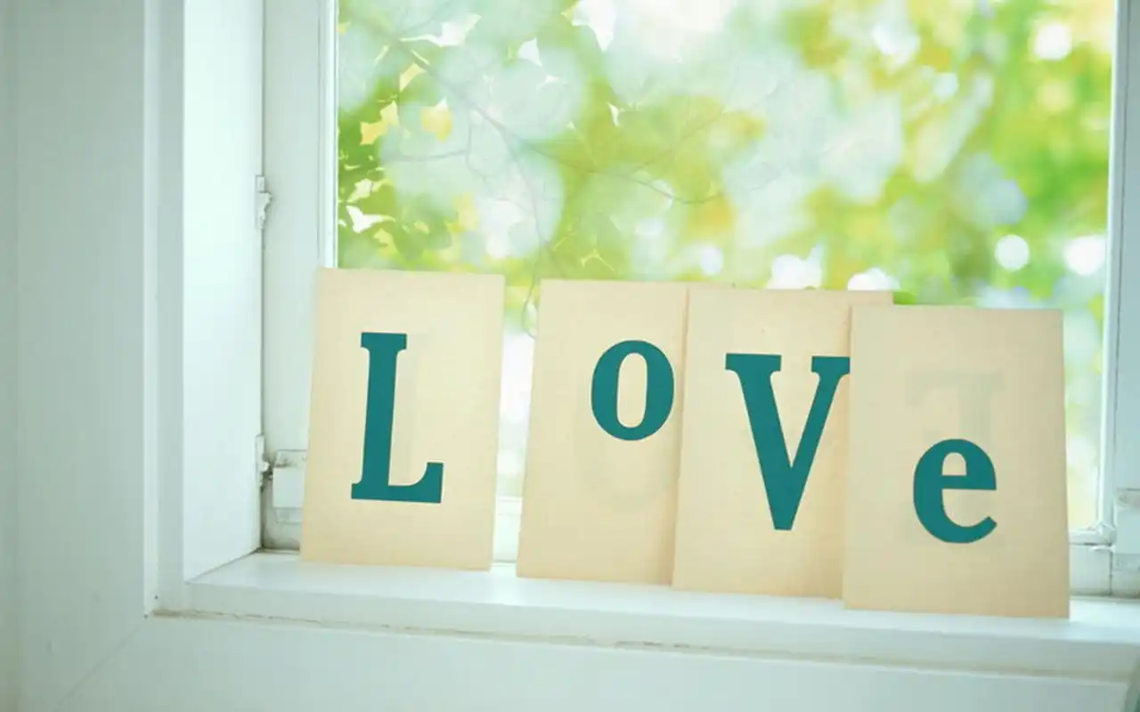 纸片传情爱情温馨浪漫图片电脑桌面壁纸下载