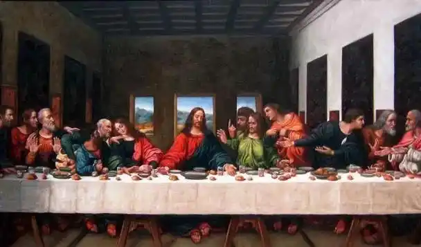 免费的晚餐丨我居然捡到了世界名画_格调彩绘-站酷zcool