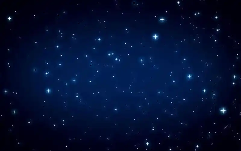 舞台背景 ▏a277 唯美梦幻蓝色星空星星闪耀流星卡通夜晚星星蓝色夜空