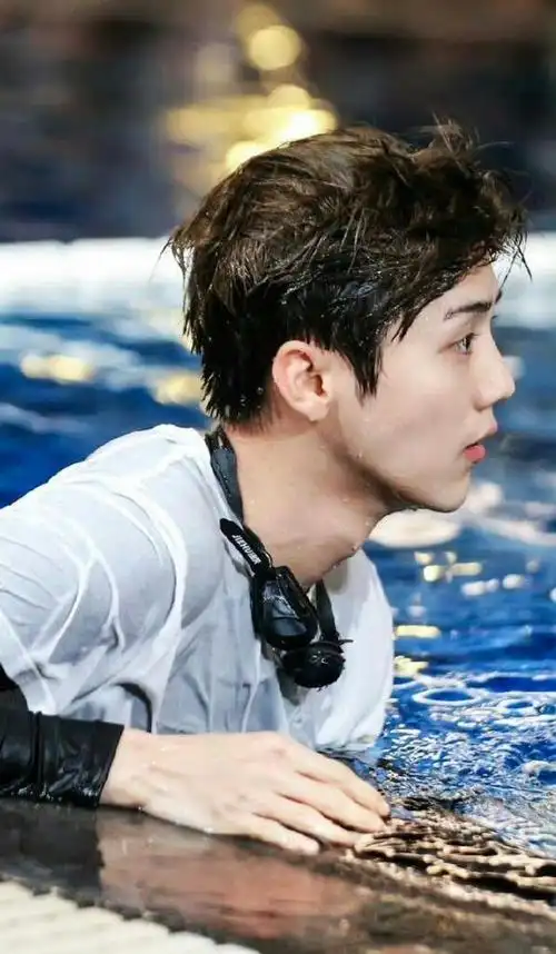 邓超鹿晗篮球场合照