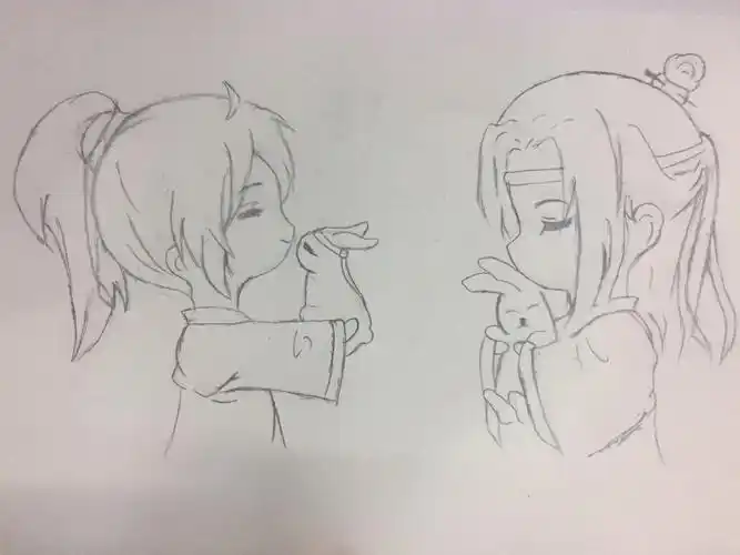 忘羨 #博君一肖  #手绘  #临摹