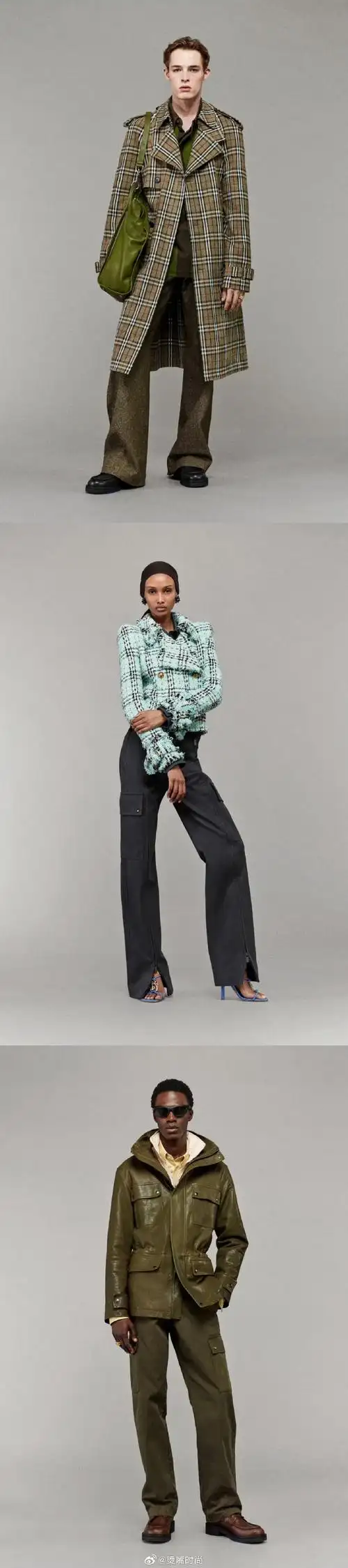 burberry早春系列 ##时尚穿搭 ##刘雯