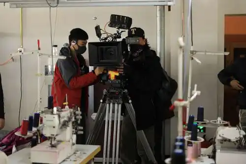 剧组在诗之欧公司拍戏纪实
