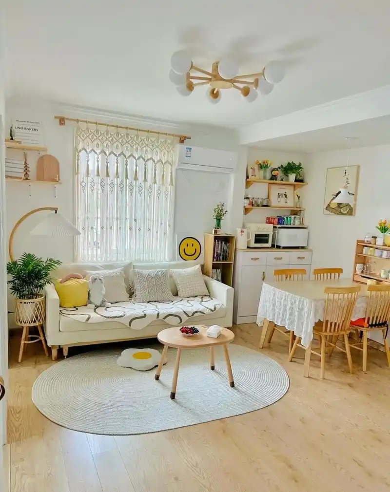 48㎡两室一厅|家不在大小,温馨舒适就好 [嘻嘻]我家房产证面积56平,套