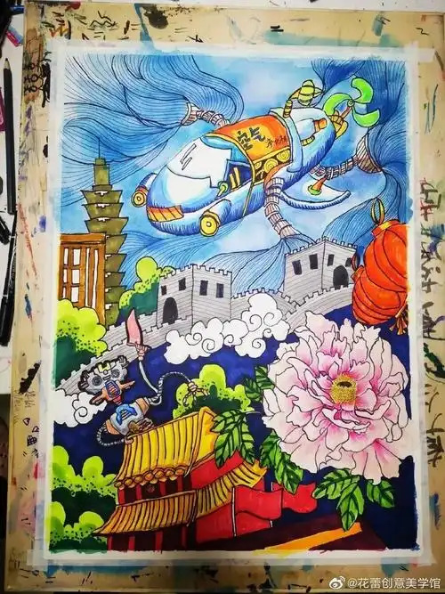 科幻主题类型绘画作品欣赏