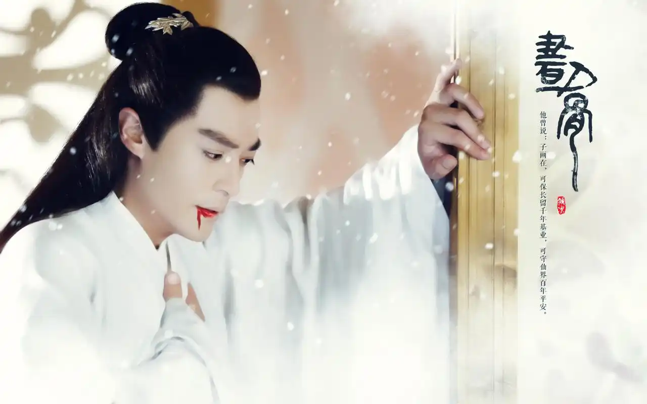 古装美男霍建华惊艳了,他是娱乐圈中的禁欲系男神,洒脱豪爽霸气