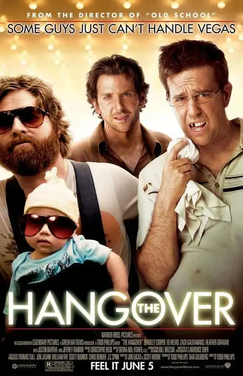 宿醉the hangover (2009) #美国# #电影海报# #正式海报