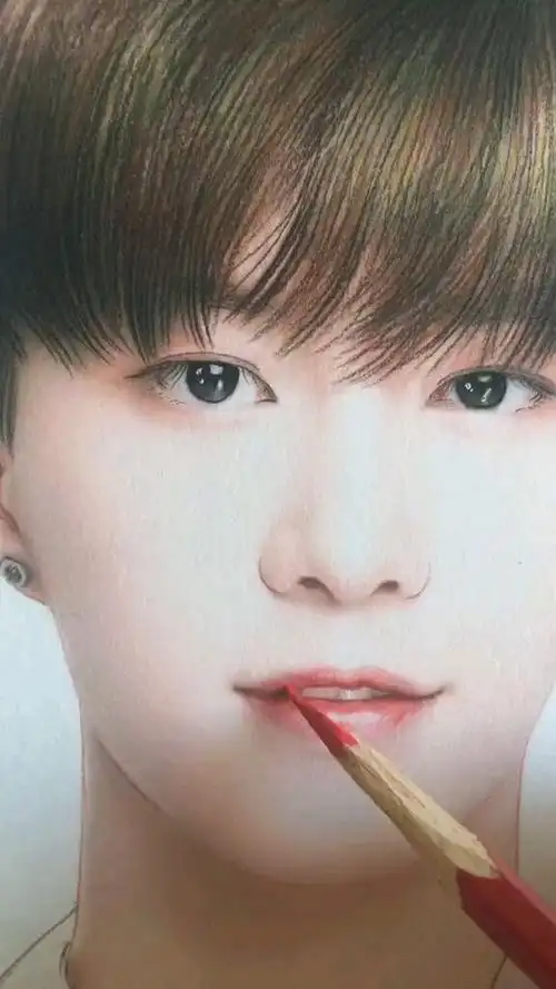 彩铅手绘画范丞丞