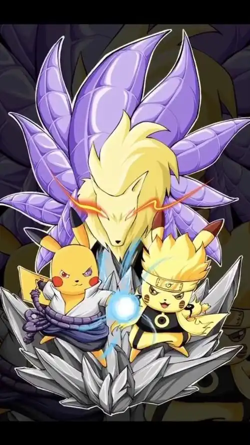 当皮卡丘扮演最强火影忍者组合