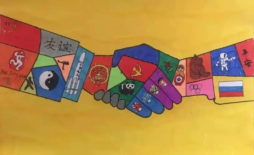 迎接建团百年携手共绘中俄情青少年国际绘画展三等奖作品展示
