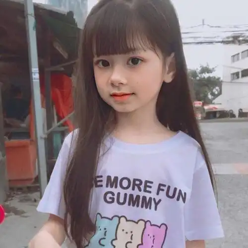 内容简介 漂亮可爱的泰国小女孩微信头像图片:小时候就如此漂亮,不禁