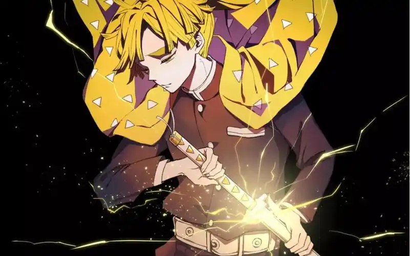 鬼灭之刃我妻善逸动图壁纸