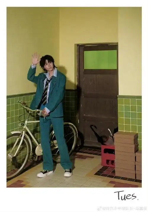 马嘉祺七夕营业照##马嘉祺五套造型