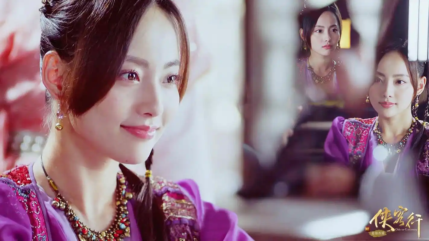 张嘉倪《侠客行》唯美剧照桌面壁纸