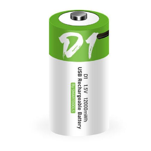 1号usb可充电电池锂电芯恒压15v大容量燃气热水器一号d型煤气灶