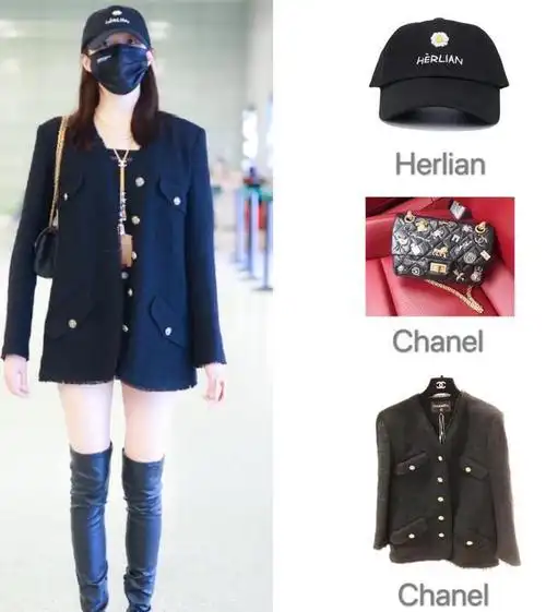 关晓彤身材好真敢穿,这骑士靴一般人不敢尝试,她却凹出电线腿