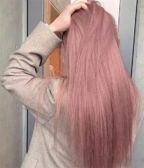 少女感爆棚的粉色发色 超级显白又温柔可爱_2023年流行发型 - 美发站