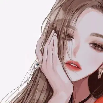 漫画头像高冷女生图片戴帽子