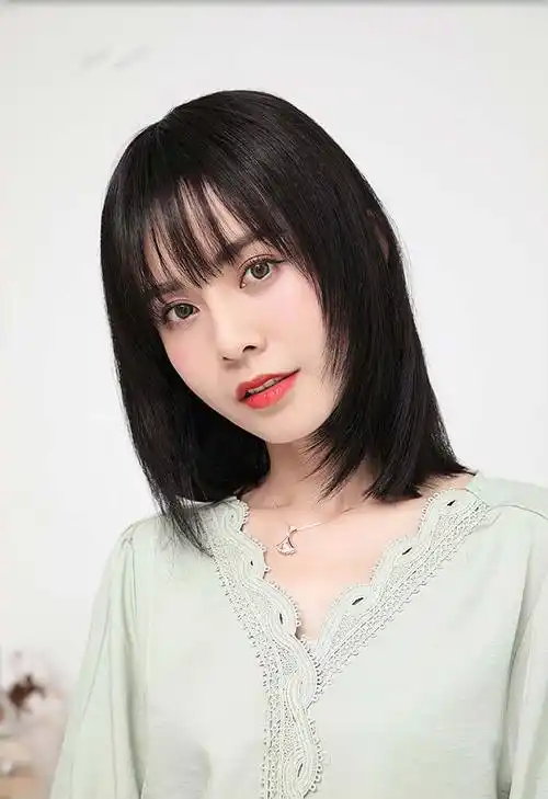 假发女长发全头套式中长直发时尚其实修颜锁骨发真发混发内扣发套