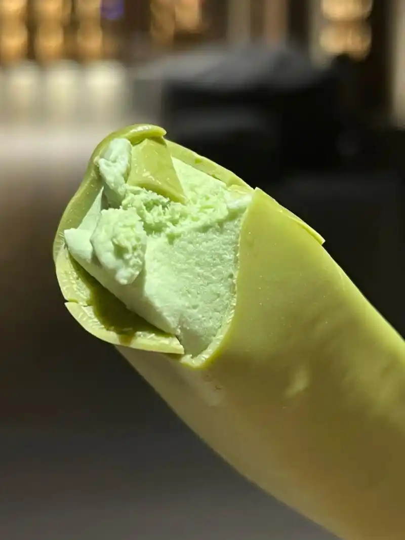 这个抹茶雪糕我能吃一辈子!
