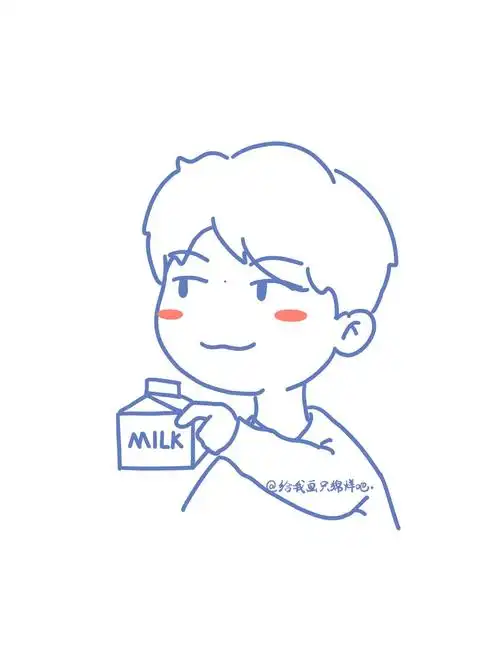 tfboys分享200529饭绘易烊千玺朋友请听好造型短暂分离只为更好相遇